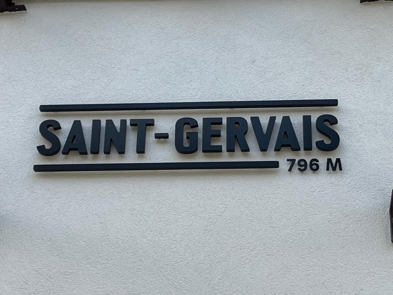 Un Nid Sous Les Toits Apartment Saint-Gervais-les-Bains Exterior photo